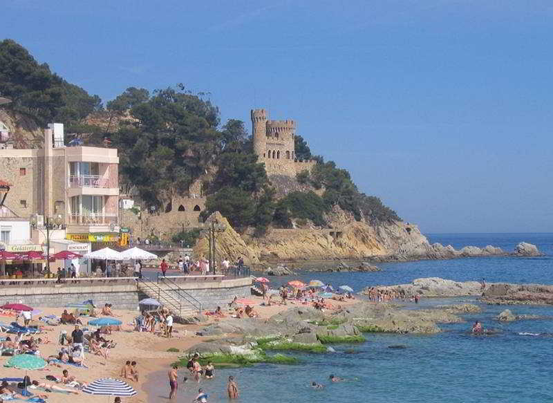 L'Hort Hotel Lloret de Mar Bagian luar foto